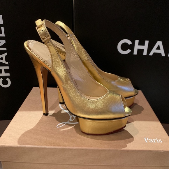 Charlotte Olympia Platform Slingback back - Picture 5 of 7